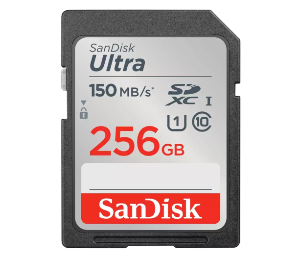 SANDISK SDXC 256GB 150MB/s SDSDUNC-256G-GN6IN - 1077553 - zdjęcie